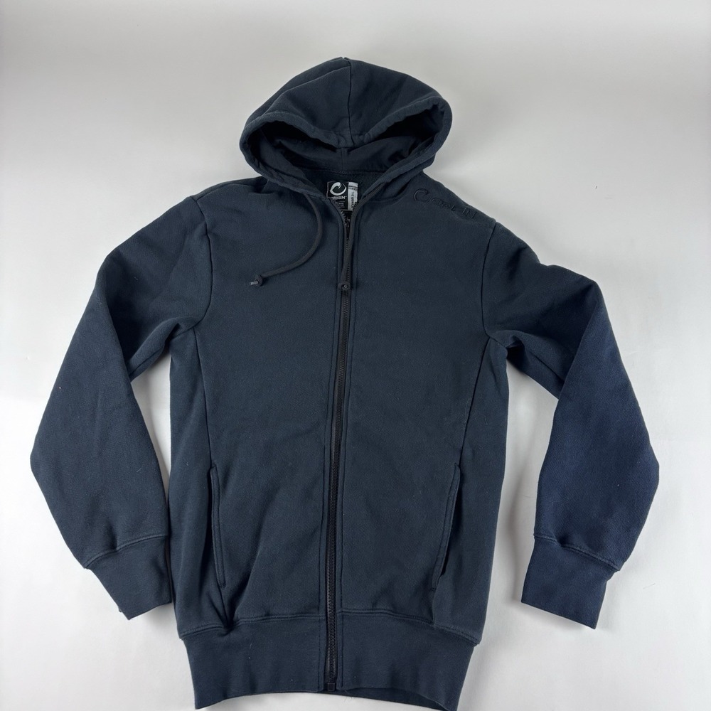 Origin The‎ 100kilo Hoodie Mens XS Full Zip Made USA Black Hooded Made For Life